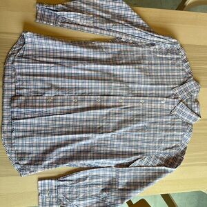 Southern Tide Blue and White Casual Button Down Shirt